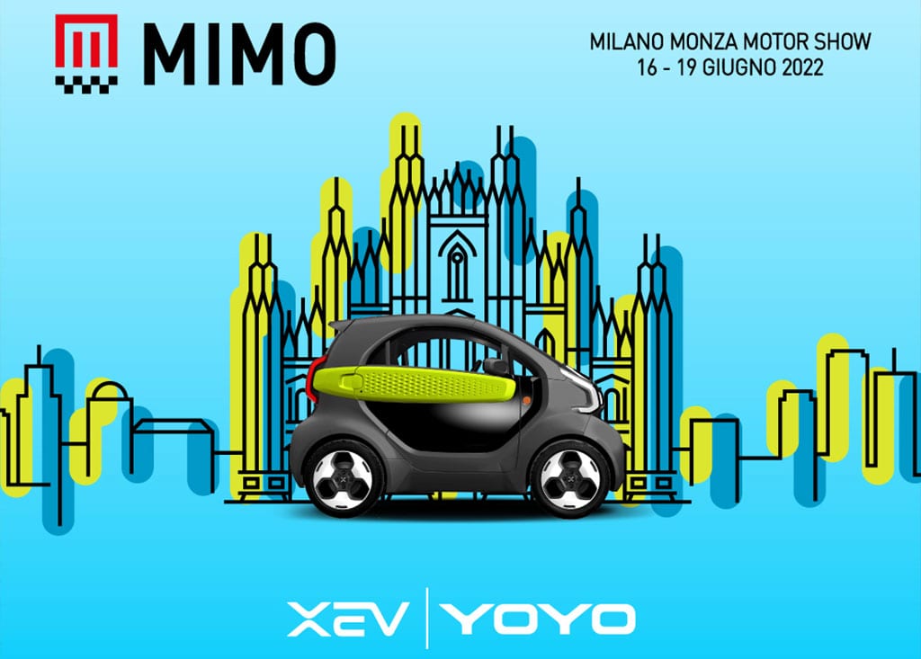  XEV YOYO | MIMO 2022 Milano Monza Motor Show 
