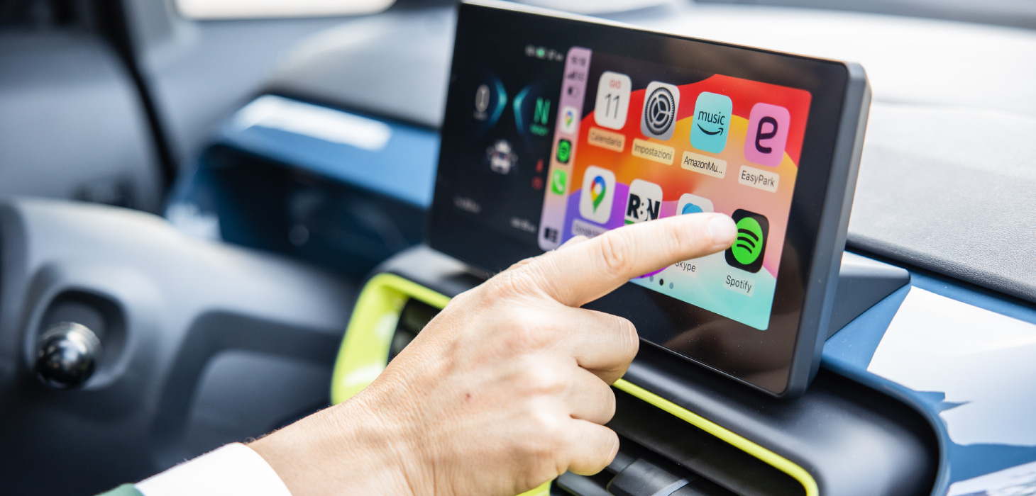 Schermo touch da 10" pollici